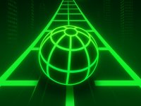 Neon Ball Slope Action Game