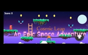 Cosmic Leap Platform Runner