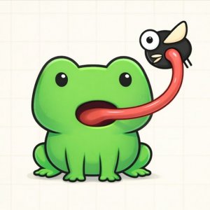Hungry Frog Puzzle Game