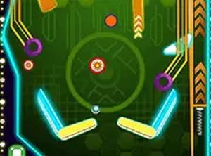 Neon Pinball Online Arcade Game