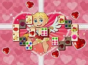 Mahjongg Valentine Puzzle Game - Tile Matching Game