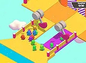 Falling Man io Online Arcade Game