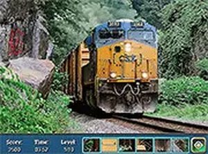 Hidden Spots Trains Puzzle Game
