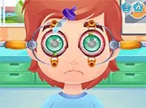 Funny Eye Surgery Online Game - Kids Health Game