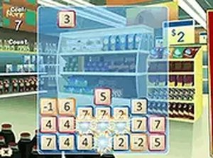 Supermarket Numbers Puzzle Game Online - Math Puzzle Game
