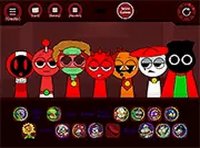 Plants Vs. Sprunki Red Music Game Online - Music Mixing Game