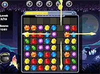 Halloween Jewels Match 3 Puzzle Game - Puzzle Game