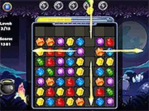 Autumn Gems Match 3 Puzzle