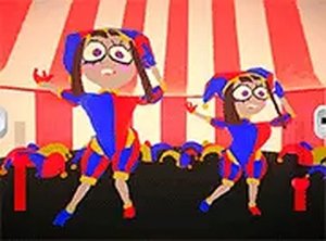 2 Player Pomni Dance Arcade Game