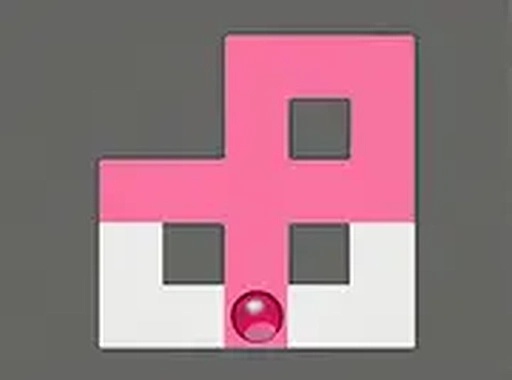 Color Maze Fill Puzzle