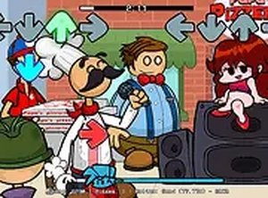 FNF Papa's Funkeria Online Rhythm Game