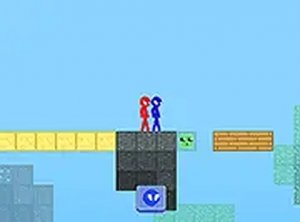 Stickman Blockworld Parkour Online Arcade Game