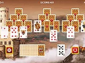Tripeaks Castle Solitaire Online Game - Card Puzzle Game