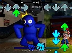 FNF vs Rainbow Friends Online Music Game - Arcade Game