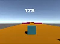 Cube Runner WebGL Dodge Game Online Arcade Game